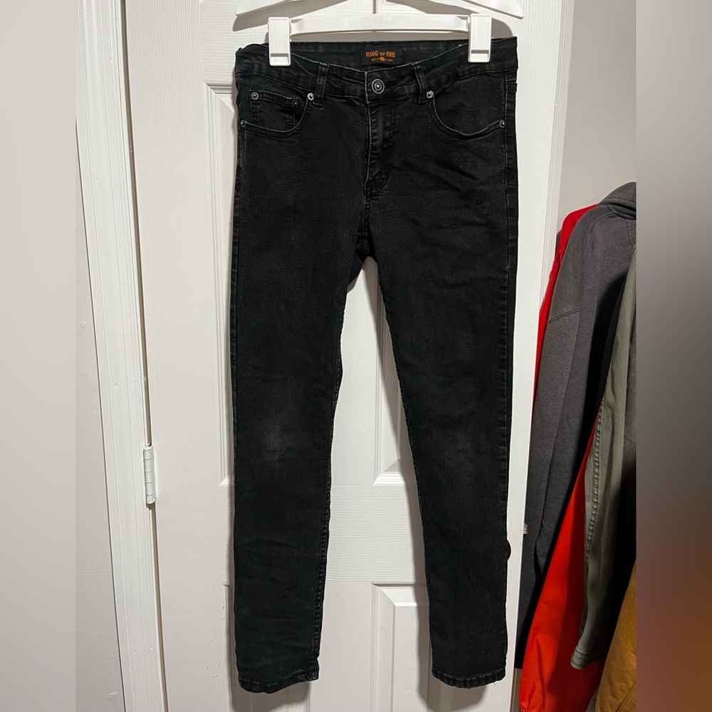 Ring of Fire Charcoal Denim Pants